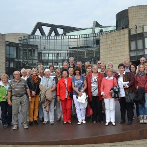 Tanja Wagener empfing Mitglieder und Freunde der Neunkirchener SPD im Landtag.